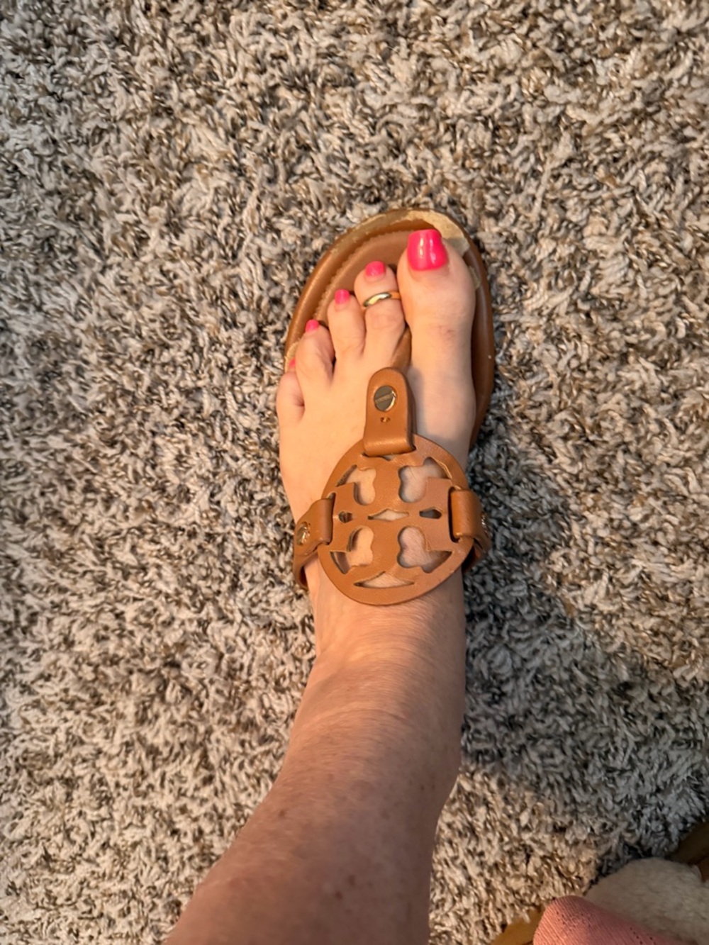 Tory Burch miller sandals brown